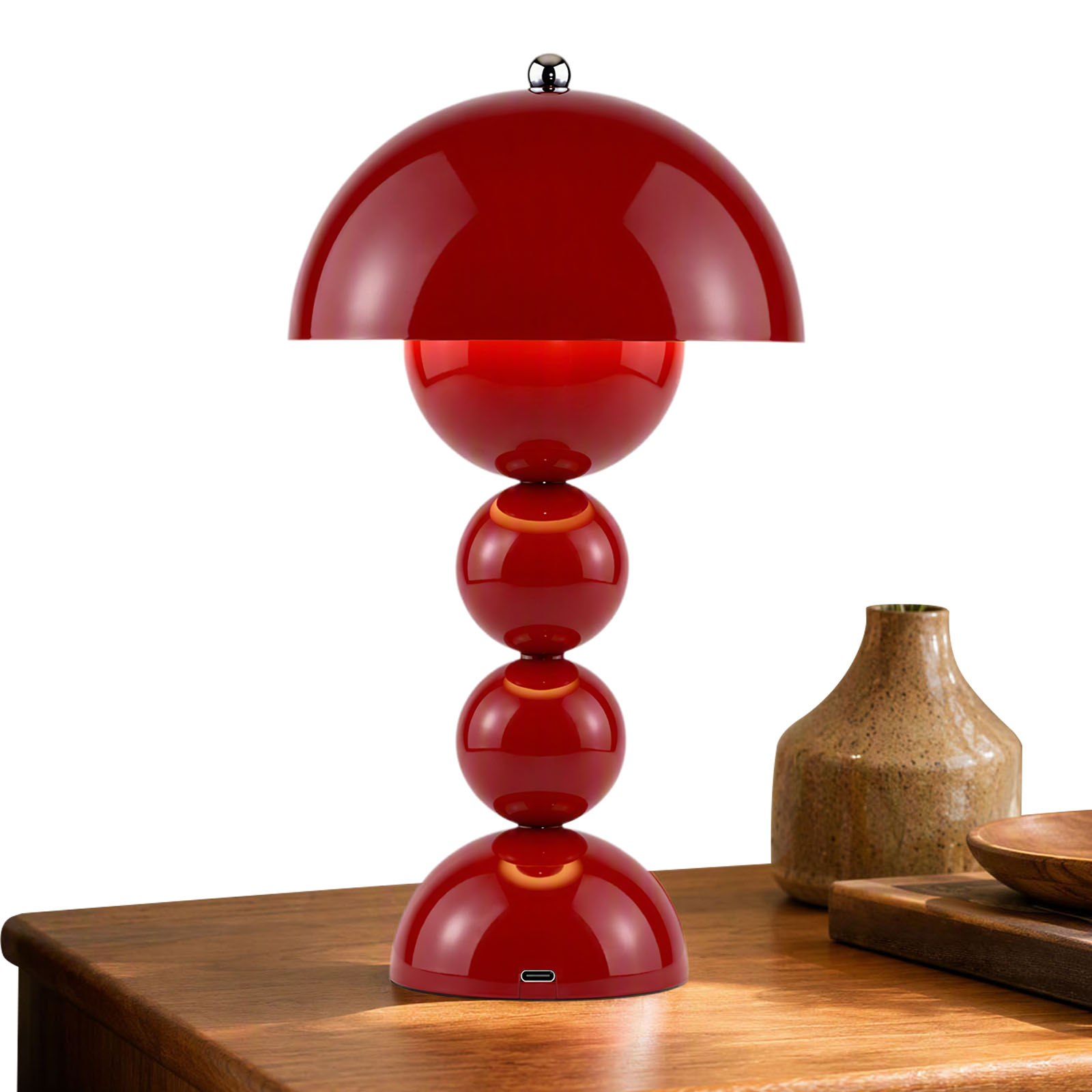 Decor Lighting Lamps - Lampa stołowa w kształcie grzybka, z